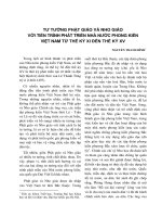 Tư tưởng Phật giáo và nho giáo với tiến trình phát triển nhà nước phong kiến Việt Nam từ thế kỷ XI đến thế kỷ XV