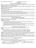 DE CUONG ON TAP HOA 8 HOC KI i