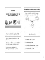 HOẠCH ĐỊNH NHU CẦU VẬT TƯ