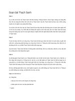 Soạn bài thạch sanh