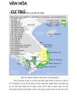 văn hóa cư trú của người chăm 