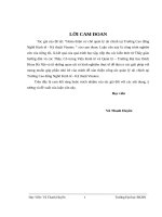 Hoàn thiện cơ chế quản lý tài chính tại trường cao đẳng nghề kinh tế   kỹ thuật VINATEX 