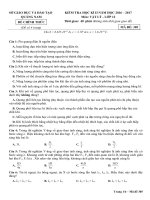 ĐỀ THI lớp 12 HK2 môn vật lý   đề  (5) 