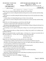 ĐỀ THI lớp 12 HK2 môn vật lý   đề  (1) 