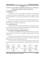 HIỆU QUẢ KINH DOANH KHÁCH sạn và HIỆU QUẢ KINH DOANH NHÀ HÀNG TRONG KHÁCH sạn