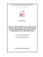 Nâng cao tốc đọ truyền dẫn trong mạng chuyển tiếp đa chặng sử dụng kỹ thuật đa truy nhập không trực giao dưới sự ảnh hưởng của suy hao phần cứng (Luận văn thạc sĩ)