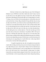 Nâng cao tốc đọ truyền dẫn trong mạng chuyển tiếp đa chặng sử dụng kỹ thuật đa truy nhập không trực giao dưới sự ảnh hưởng của suy hao phần cứng (tt)