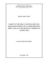 Nghiên cứu thu nhận và đánh giá khả năng kháng khuẩn Erwinia sp. gây bệnh thối nhũn trên cà chua sau thu hoạch của chitosan từ mai mực ống (Luận án tiến sĩ)