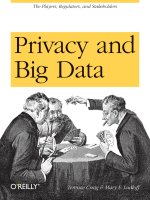 Privacy and big data 