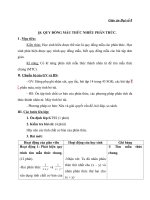 Giáo án Đại số 8 chương 2 bài 4: Quy đồng mẫu thức nhiều phân thức