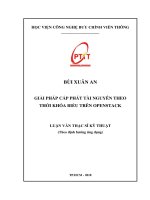 Giải pháp cấp phát tài nguyên theo thời khóa biểu trên OpenStack (Luận văn thạc sĩ)