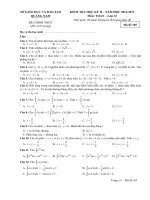 KIỂM TRA HK2 lớp 12 môn TOÁN 2016 2017 đề  (5) 