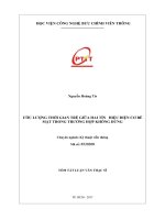 Ước lượng thời gian trễ giữa hai tín hiệu điện cơ bề mặt trong trường hợp không dừng (tt)