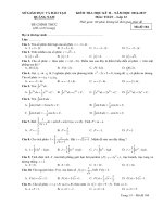 KIỂM TRA HK2 lớp 12 môn TOÁN 2016 2017 đề  (4) 