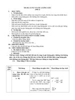 Cung và góc lượng giác tiết 2