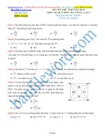 Đề thi thử THPT 2018 môn Toán Trường THPT Lê Quý Đôn Đà Nẵng Lần 1 File word Có đáp án Có lời giải chi tiết