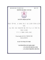 Thực trạng áp dụng phác đồ điện châm điều trị hỗ trợ cai nghiện ma túy và các yếu tố ảnh hưởng tại 6 tỉnh phía bắc 