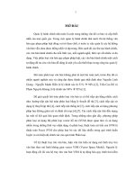 Phân loại bán tự động văn bản quy phạm pháp luật dựa theo chủ đề cho hệ thống truy hồi thông tin (tt)