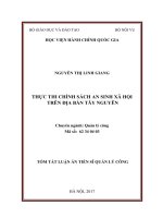 Thực thi chính sách an sinh xã hội trên địa bàn Tây Nguyên (tt)