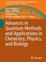 Advances in quantum methods and applications in chemistry physics and biology 