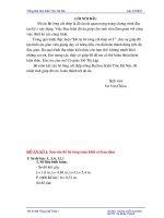 Đồ án môn học kết cấu bê tông cốt thép 1 tính toán sàn sườn đổ bê tông toàn khối loại bản dầm có kích thước L1=2.1 L2 = 5.3