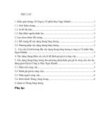 Xây dựng thang bảng lương theo phương pháp đánh giá giá trị công việc cho lao động gián tiếp tại công ty may ngọc khánh