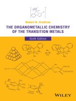 The  organometallic  chemistry  of  the  transition  metals 