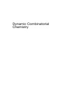Dynamic combinatorial chemistry in drug discovery bioorganic chemistry and materials science 