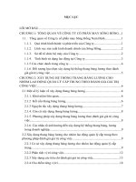 Xây dựng hệ thống thang bảng lương công ty cổ phần may sông hồng theo phương pháp đánh giá giá trị công việc