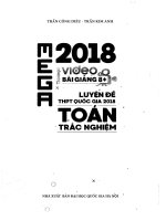 Mega luyện đề thptqg 2018 toán tích hợp video bài giảng 8+ (có link tải và xem video ở trang cuối) 
