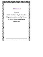 Tuthienbao com cong ty du lich va thuong mai tong hop thang long 