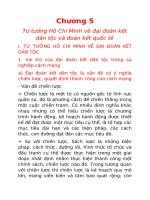 Chương 5 Tư tưởng Hồ Chí Minh về đại đoàn kết dân tộc và đoàn kết quốc tế
