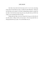 Khảo sát đánh giá vai trò của văn phòng trong công tác hoạch định của  công ty cổ phần bảo hiểm  petrolimex