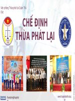 Tài liệu hữu ích về vi bằng Thừa phát lại