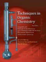 Techniques in organic chemistry 