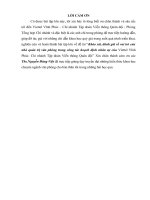 khảo sát đánh giá vai trò của nhà quản trị văn phòng trong công tác hoạch định nguồn nhân lực tại viettel vinh phuc