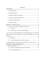 NGHIÊN cứu các NHÂN tố ẢNH HƯỞNG tới QUYẾT ĐỊNH MUA XE TAY GA của NGƯỜI )