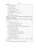 THOA SAU CUNG(Đào tạo nguồn nhân lực tại công ty cổ phần tấn phát kon tum)