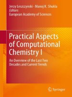 Practical aspects of computational chemistry i an overview of the last two decades and current trends 