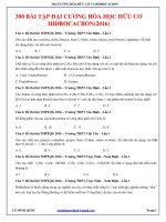 300 bai tap chon loc chuyen de dai cuong hoa hoc huu co hidrocacbon