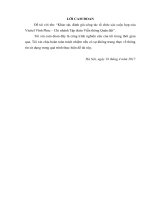 Khảo sát, đánh giá công tác tổ chức các cuộc họp của Viettel Vĩnh Phúc – Chi nhánh Tập đoàn Viễn thông Quân đội