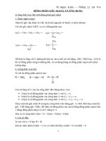 Đồng phân gốc alkyl và ứng dụng