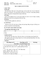 Giáo án vật lý 8  Học kì 2