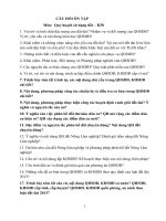 ĐỀ CƯƠNG QUY HOẠCH SỬ DỤNG ĐẤT