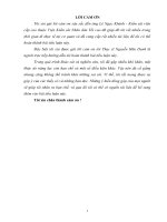 Khảo sát, đánh giá về vai trò của  nhà quản trị trong công tác hoạch định nhân sự tại viện kiểm sát nhân dân tối cao