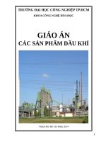 GIÁO TRÌNH CÁC SẢN PHẨM DẦU KHÍ