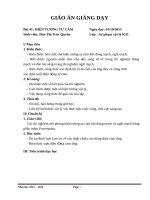 Giáo án vật lý bài hiện tượng tự cảm