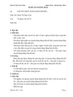 Giáo án CHUYỂN ĐỘNG THẲNG BIẾN ĐỔI ĐỀU