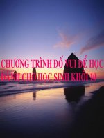 Bài giảng điện tử: Ngoại khóa vui học toán THPT khối 10