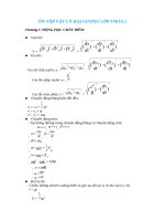 ÔN tập vật lý đại CƯƠNG lớp 17KVL1